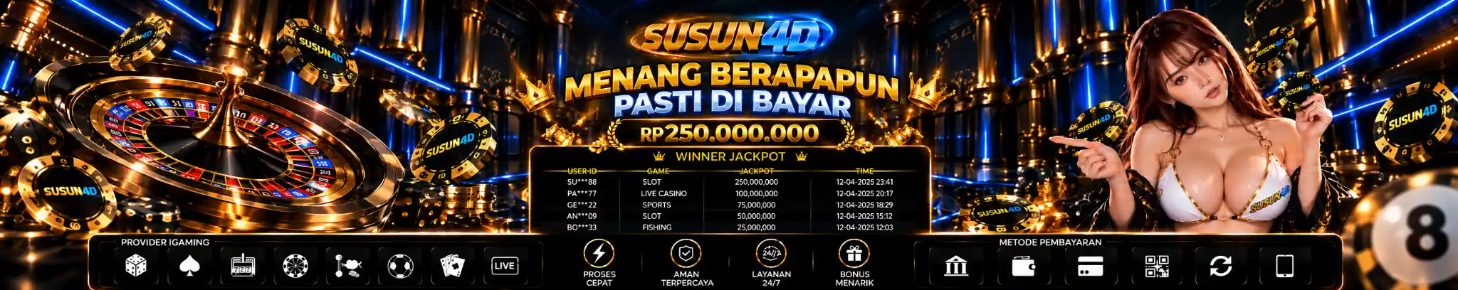 Menang Berapapun Pasti Dibayar SUSUN4D