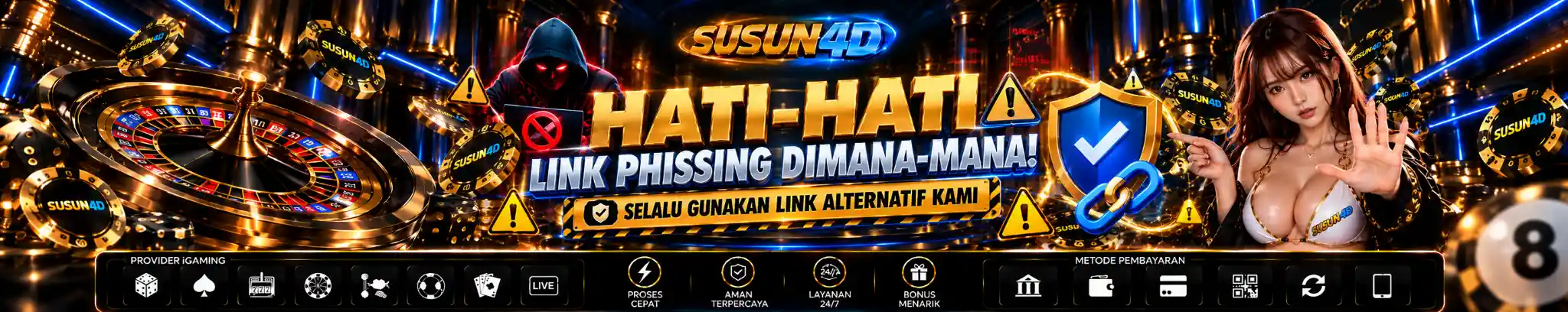 Hati-Hati Link Phissing Gunakan Link Alternatif SUSUN4D